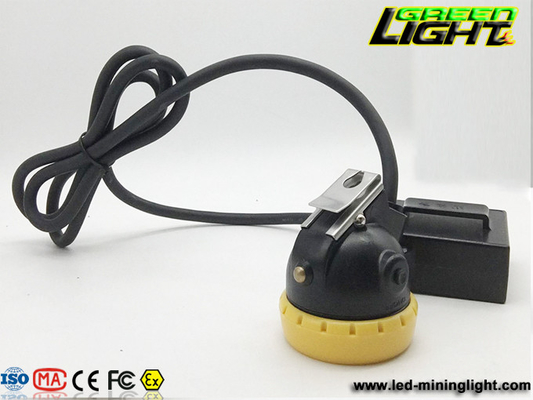 IP68 450mA 12000lux Mining Hard Hat Lights 1200 Cycles