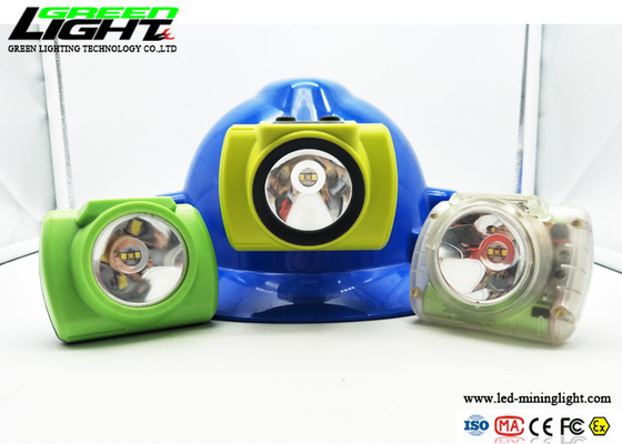 385lum 9000lux 6800mAh LED Miners Cap Lamp With USB Charger