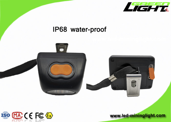 Rechargeable 1.3W 4.5Ah 8000lux Cordless Miners Cap Light