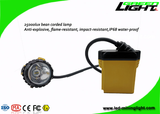 1200 Cycles 3W 240Lum 450mA Coal Mining Lights 10.4Ah