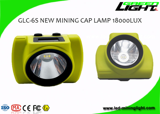 IP68 Waterproof 232Lum 1.78W OLED Screen Cordless Cap Lamp