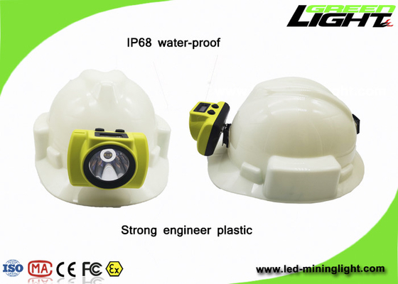 IP68 Waterproof 232Lum 1.78W OLED Screen Cordless Cap Lamp