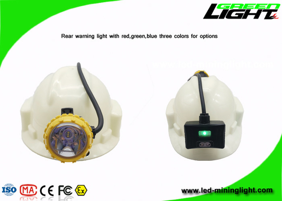 Aluminum 450mA 1.7W 15000lux Semi corded Mining Headlight