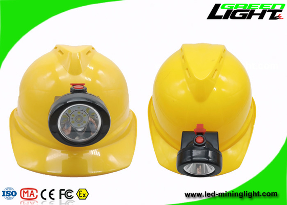 Cordless IP67 0.65W 80lum 180mA 4000lux Miners Cap Lamp