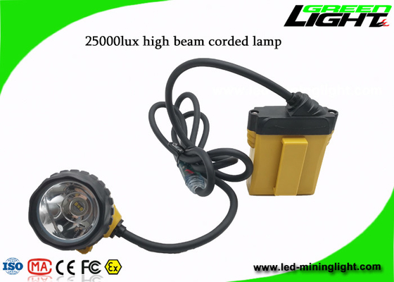IP68 Waterproof 3W 600mA 25000lux SOS Mining Headlight