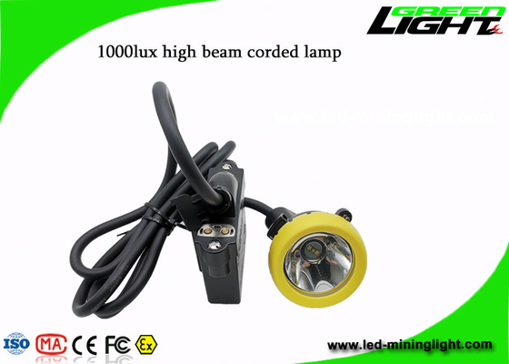 Underground 216lum 450mA 10000lux Coal Mining Cap Lamp