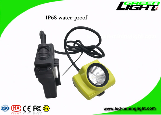 4.07W 530lum 25000LUX Mining Cap Lights With OLED Screen