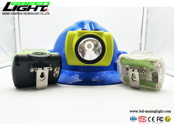 2.96W 18000lux 6.8Ah Wireless Cap Lamp For Underground Mine
