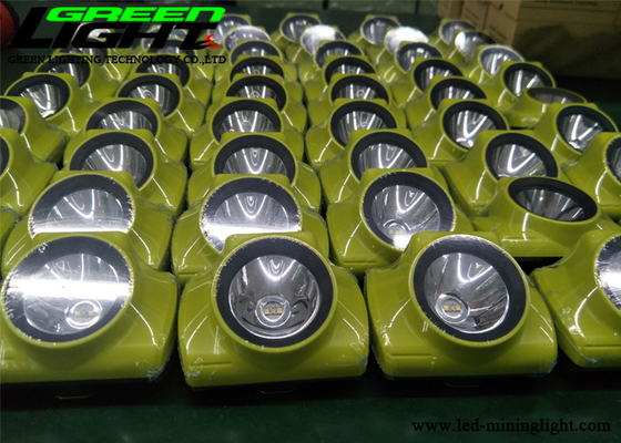 2.96W 18000lux 6.8Ah Wireless Cap Lamp For Underground Mine