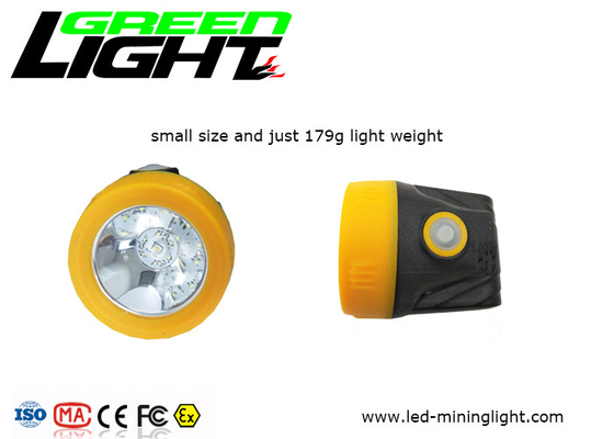 Lithium Ion 300mA 10000lux Mining Hard Hat Lights 110LUM