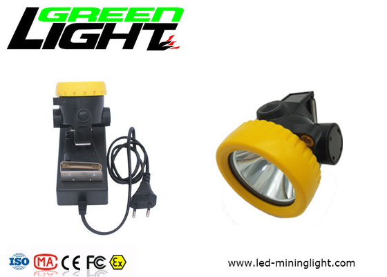 0.74W 230mA 4000lux Led Miners Cap Lamp IP67 Waterproof Led Mining Cap Lamp
