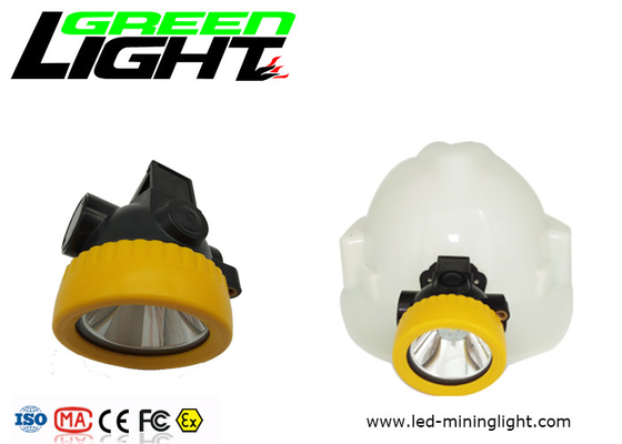 0.74W 230mA 4000lux Led Miners Cap Lamp IP67 Waterproof Led Mining Cap Lamp