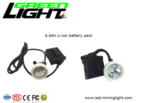 300mA 6.6Ah 10000lux Rechargeable Led Headlamp P67 Waterproof