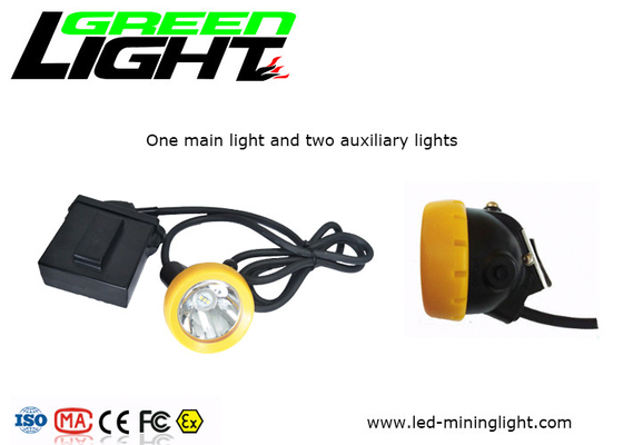 IP68 GL8-C 450mA 10000lux Miners Helmet Light 1.67W
