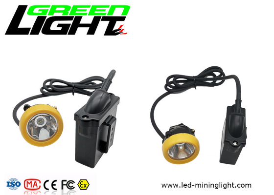 IP68 GL8-C 450mA 10000lux Miners Helmet Light 1.67W