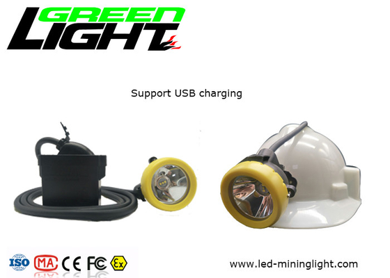 Rechargeable 1.67W 6.6Ah 10000lux Mining Cap Lights GL5-D
