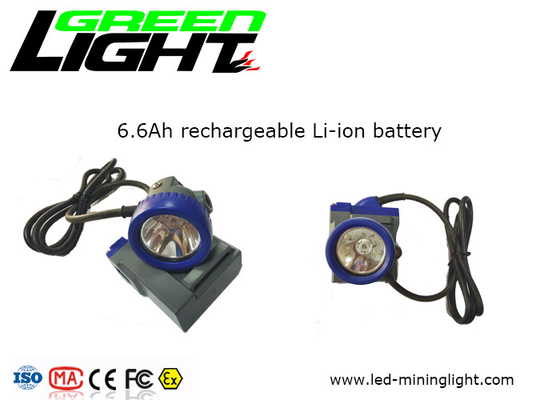 IP68 Waterproof 144lum 6.6Ah 1000lux Coal Mining Lights GLT-7
