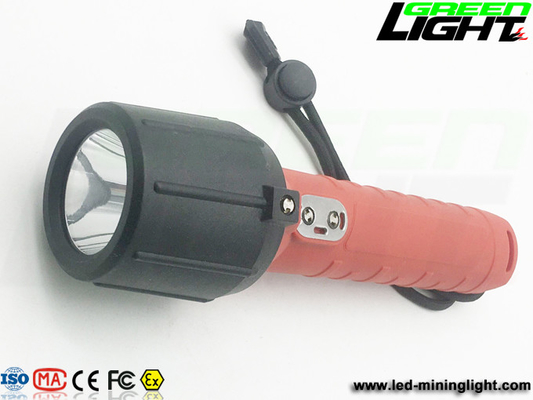 USB Charger 3000lux 750mA Rechargeable Torch Light 10W IP68