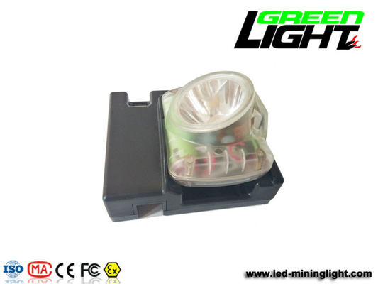 15000lux ATEX M1 Led Mining Cap Lamp 6800mAh Li Ion Battery