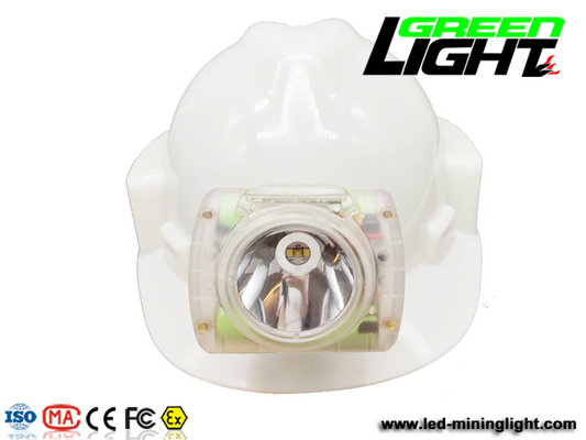 15000lux ATEX M1 Led Mining Cap Lamp 6800mAh Li Ion Battery