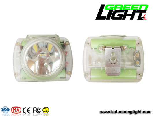 15000lux ATEX M1 Led Mining Cap Lamp 6800mAh Li Ion Battery