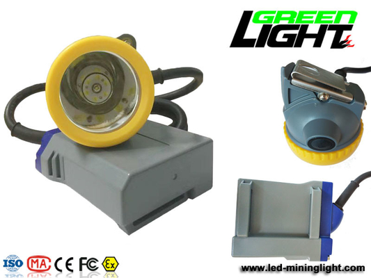 216lum 1.67W Coal Miner Cap Lights Rechargeable 6600mAh Battery