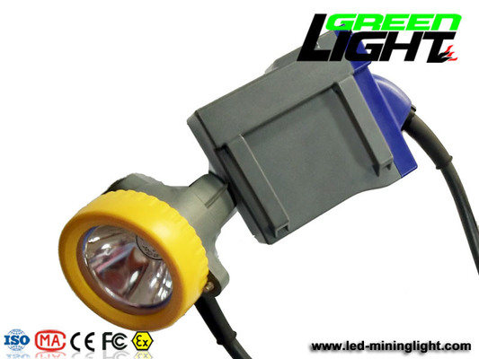 216lum 1.67W Coal Miner Cap Lights Rechargeable 6600mAh Battery