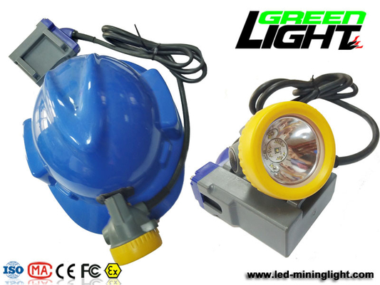 1.6W 216lum Rechargeable Mining Cap Lamp 15000lux For Emergency
