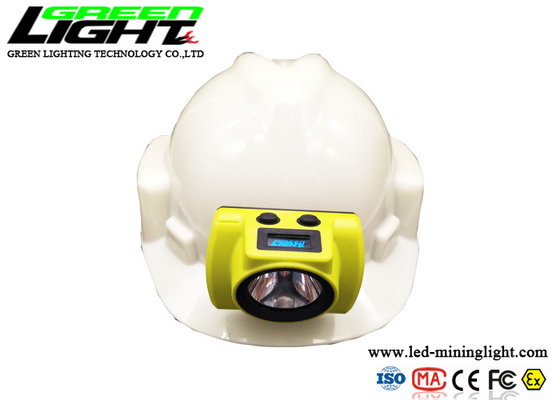 18000LUX 6.8Ah Rechargeable Mining Cap Lamps IP68 385LUM