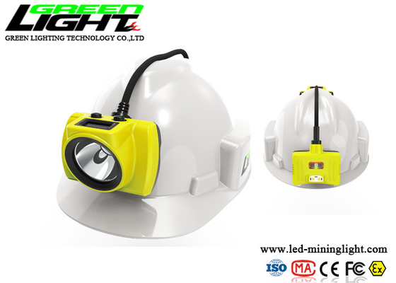 18000LUX 6.8Ah Rechargeable Mining Cap Lamps IP68 385LUM