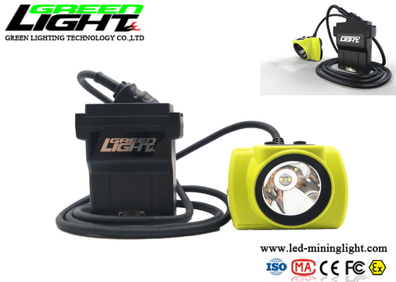 18000LUX 6.8Ah Rechargeable Mining Cap Lamps IP68 385LUM