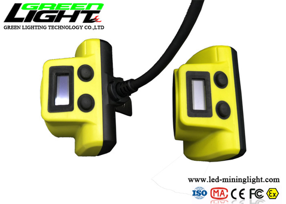 18000LUX 6.8Ah Rechargeable Mining Cap Lamps IP68 385LUM