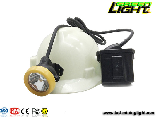 450mA 216Lum Underground Mining Cap Lamps Rechargeable Led Headlamp 1.67W