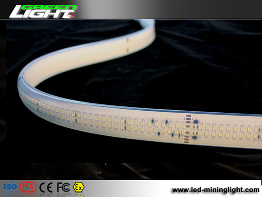 3100 Lumens SMD5050 Double Row Led Strip Silicon 220VAC 35W/M For Tunnel