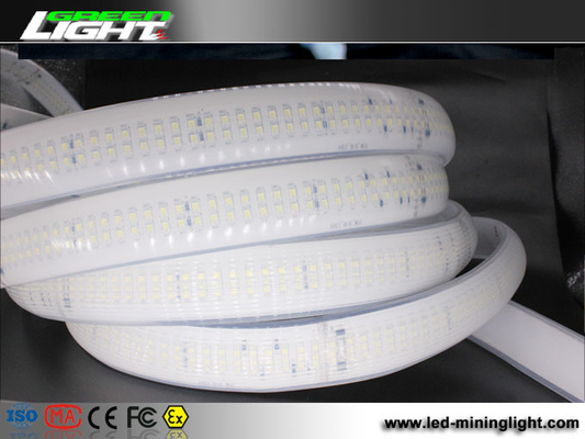 3100 Lumens SMD5050 Double Row Led Strip Silicon 220VAC 35W/M For Tunnel