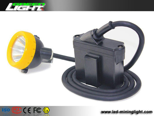 18000lux 6.6Ah Rechargeable Coal Miner Lights 350mA For Mining