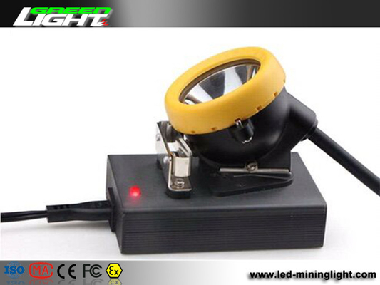 18000lux 6.6Ah Rechargeable Coal Miner Lights 350mA For Mining