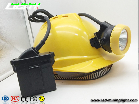 18000lux 6.6Ah Rechargeable Coal Miner Lights 350mA For Mining