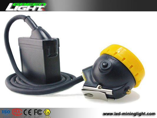 18000lux 6.6Ah Rechargeable Coal Miner Lights 350mA For Mining