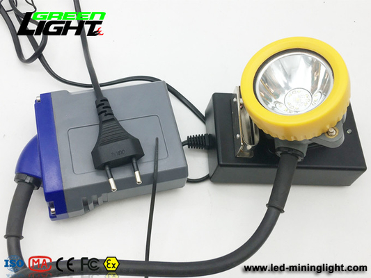 1.6W 216lum Rechargeable Led Miner Lamp 15000lux For Coal Mining