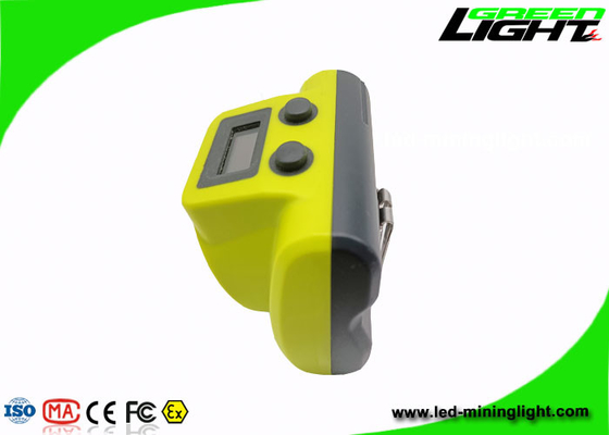 6.8Ah 18000lux Cordless Led Mining Light IP68 Rechargeable With OLED Screen