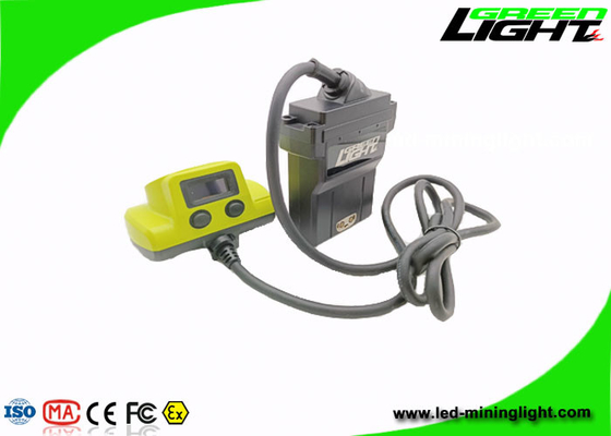 530lum 25000lux Corded Led Cap Lamp 13600mAh With OLED Screen