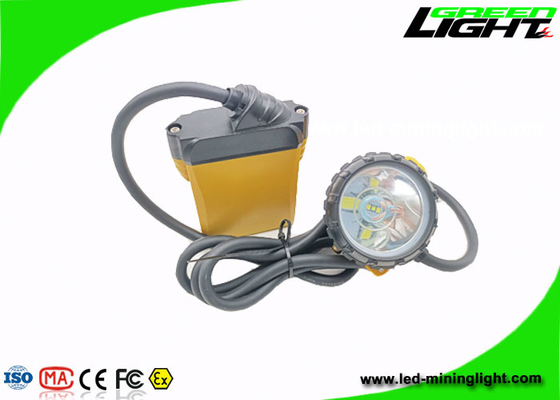 10.4Ah 390lum Waterproof Miners Cap Light 1.8W With Cradle Charger
