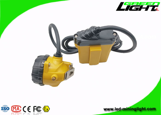 10.4Ah 390lum Waterproof Miners Cap Light 1.8W With Cradle Charger