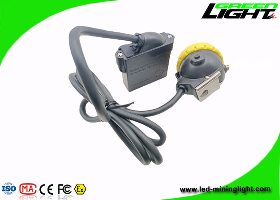 IP68 1.65W 450mA Miner Led Cap Lamp Corded 20hs 216Lum