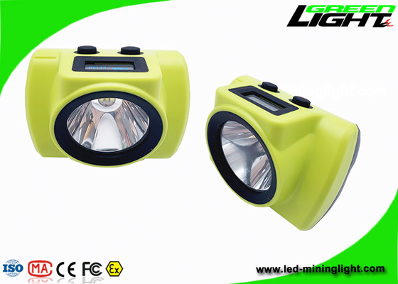 18000lux 6.8Ah Wireless Coal Mining Headlamp 232lum With OLED Screen