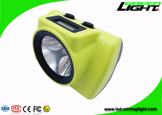 18000lux 6.8Ah Wireless Coal Mining Headlamp 232lum With OLED Screen