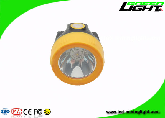 Light Weight 1.1W 143lum Cordless LED Helmet Light 3.8AH With USB Charger