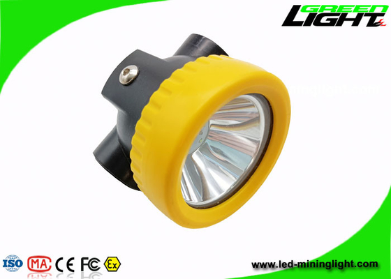 2.2Ah 5000Lux Cordless LED Mining Headlamp 0.74W With Cradle Charger