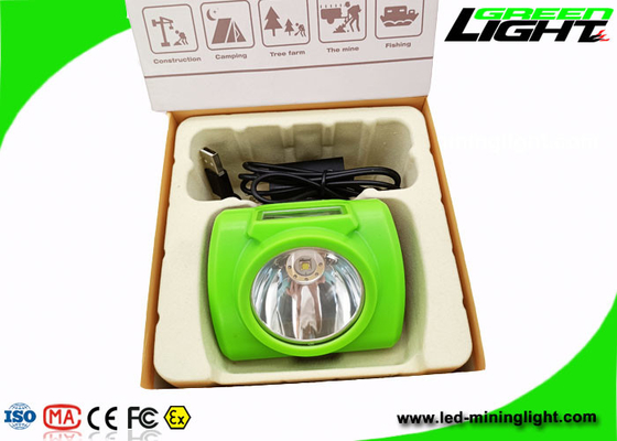 GLC-6S Cordless 4.2W 348lum Led Mining Helmet Light 25000lux Cordless Cap Lamp